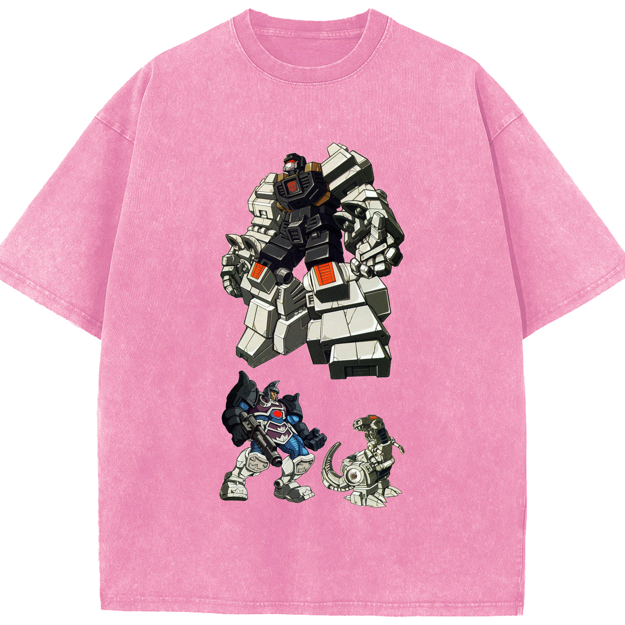 （画像用）  綿100% ヴィンテージ風 半袖Tシャツ（フロントプリント）